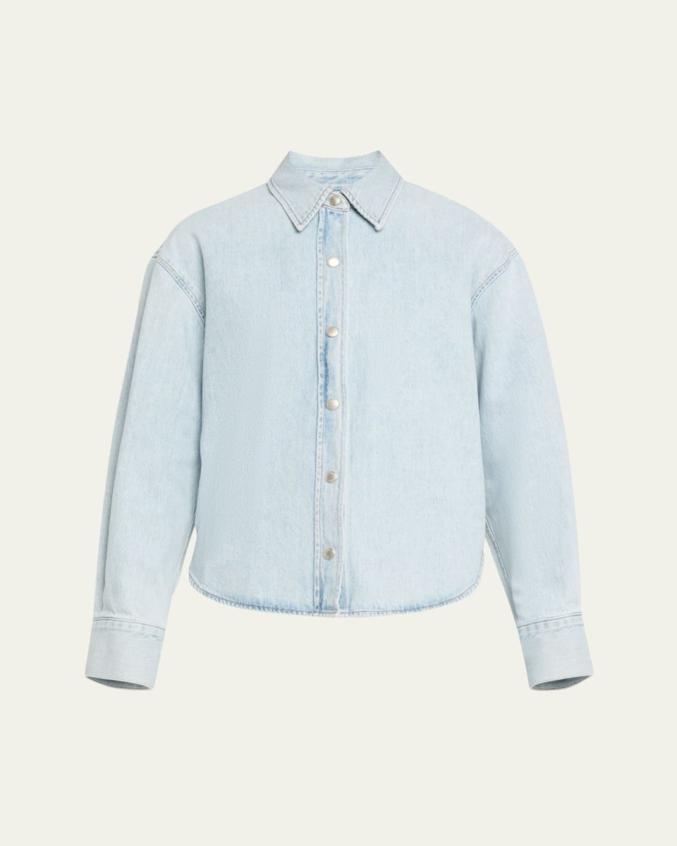 Laurel Long-Sleeve Denim Shirt
